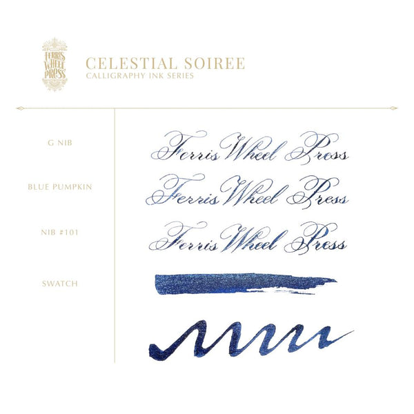 Ferris Wheel Press Bottled Calligraphy Ink - 28ml Celestial Soiree