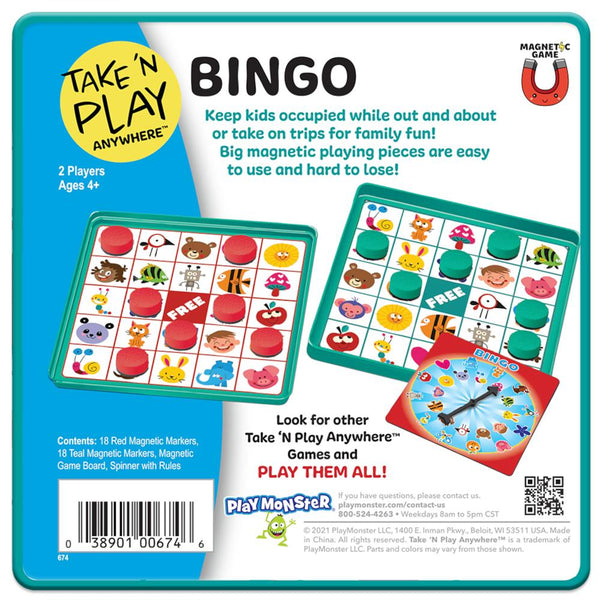 PlayMonster Take 'N Play Anywhere Bingo