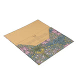 Paperblanks Document Folder - Morris Pink Honeysuckle