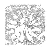 Fridolin Colouring Art Kit - Art Nouveau