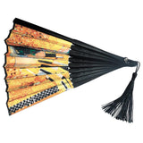 Fridolin Folding Fan - Klimt: The Kiss