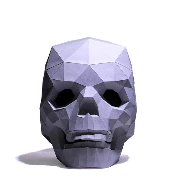 PaperCraft World 3D Model DIY Kit - Skull