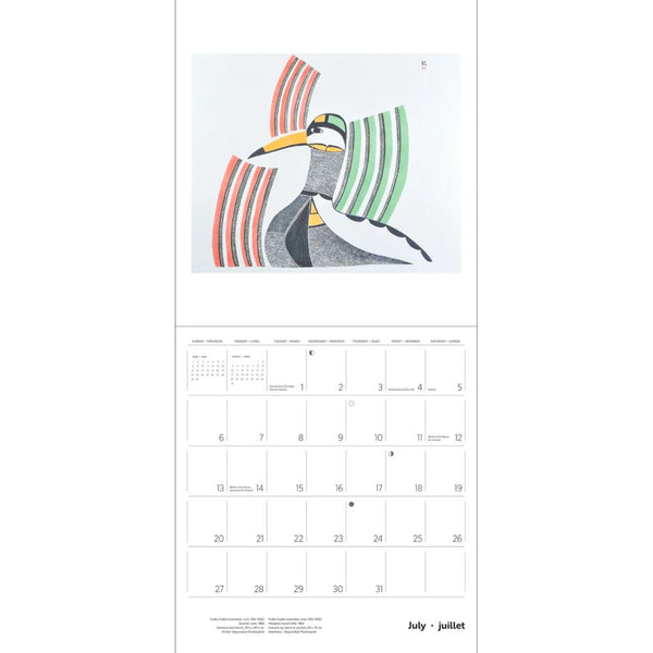 Pomegranate 2025 Wall Calendar - Inuit Art: Kinngait – Midoco Art ...