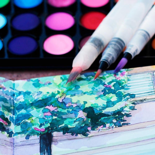 Yasutomo Niji Waterbrush 3pk