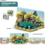 Halftoys Magnetic 3D Puzzle - Crocodile
