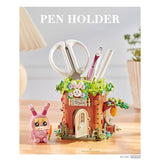 LOZ Mini Block Kit Pen Holder - Bunny House