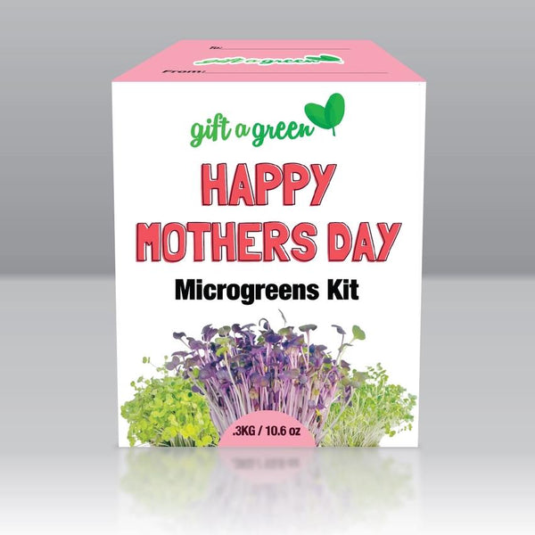 Gift-a-Green Microgreen Gift Box - Happy Mother's Day
