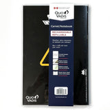 Quo Vadis Lined Notebook - Space Invaders, Black