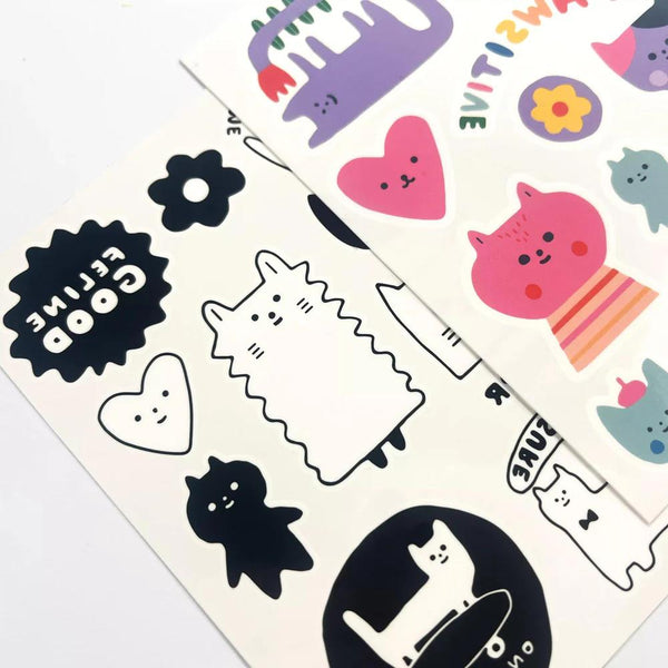 Ooly Tattoo-Palooza Temporary Tattoos Mini Pack - Pawsitive Cats