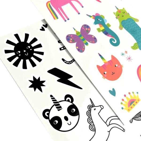 Ooly Tattoo-Palooza Temporary Tattoos Mini Pack - Unicorn Party
