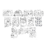 Ooly Undercover Art Coloring Activity Art Cards - Smitten Kittens