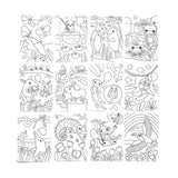 Ooly Undercover Art Coloring Activity Art Cards - Rainforest Fun