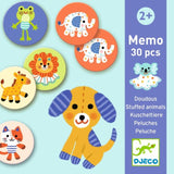 Djeco Memo Game - Stuffed Animals