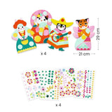 Djeco Create With Stickers - Rhinestones