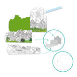 Djeco 3D Colouring Kit - On Top Of My Island