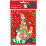 Roger la Borde Advent Calendar Card - Miaow Factor