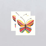 Tattly Temporary Tattoos 2pk - Rainbow Butterfly