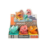 CTG Dinosaur World Press & Go Dino Cars, Assorted