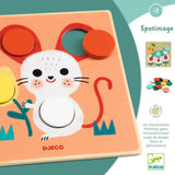 Djeco Spotimage Wooden Colour-Matching Game