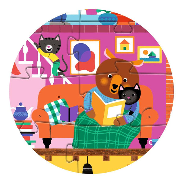 Djeco 36pc Giant Puzzle - The Little Buddies' House