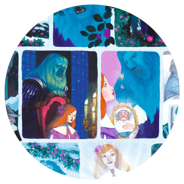 Djeco 100pc Story Puzzle - Beauty & the Beast