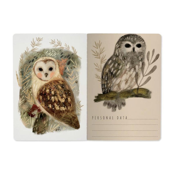 Bruno Visconti A5 Notebook - Owls