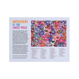Galison 1000pc Puzzle - Butterflies In the Sweet Peas