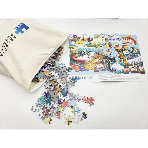 Arcadia 1000pc Puzzle - Canada, Eh!