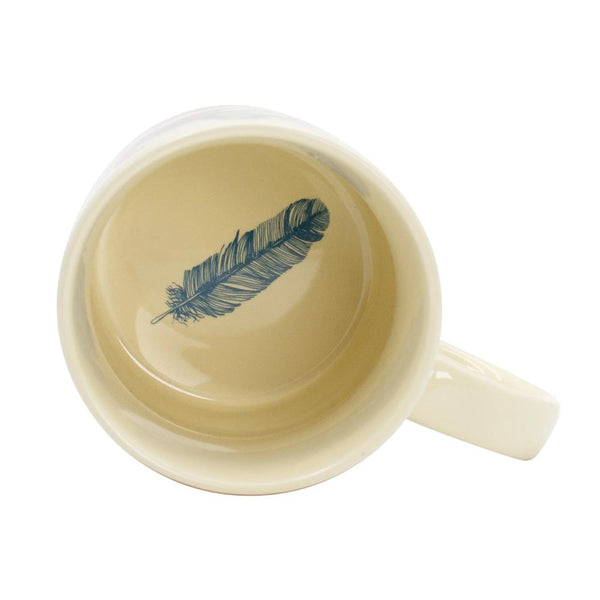 Unemployed Philosophers Guild Mug 12oz Artistic Bird