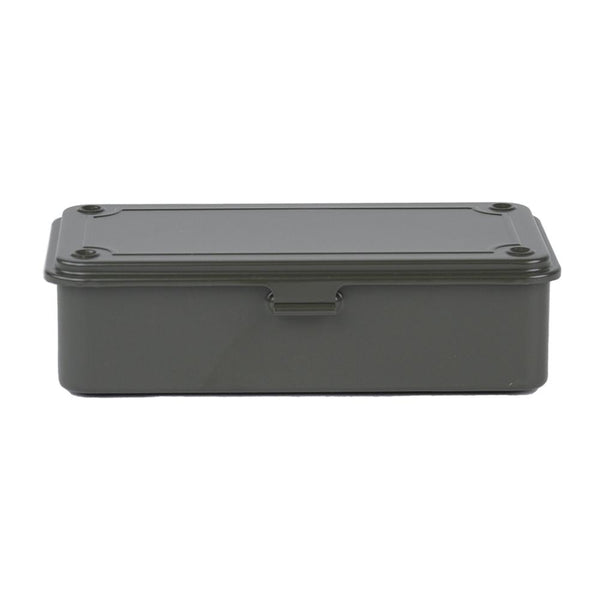 Toyo Steel Trunk Shape Toolbox T-190 Military Green