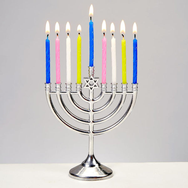 Rite Lite Mini Menorah Set with 48pk Birthday Candles