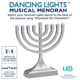 Rite Lite Dancing Lights Musical LED Electric Menorah