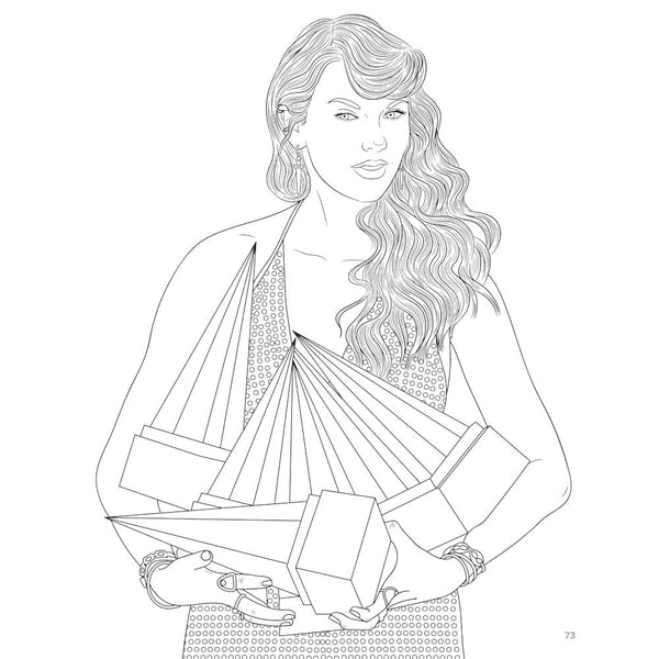 Taylor Swift Forever Coloring & Activity Book by Ava Moore