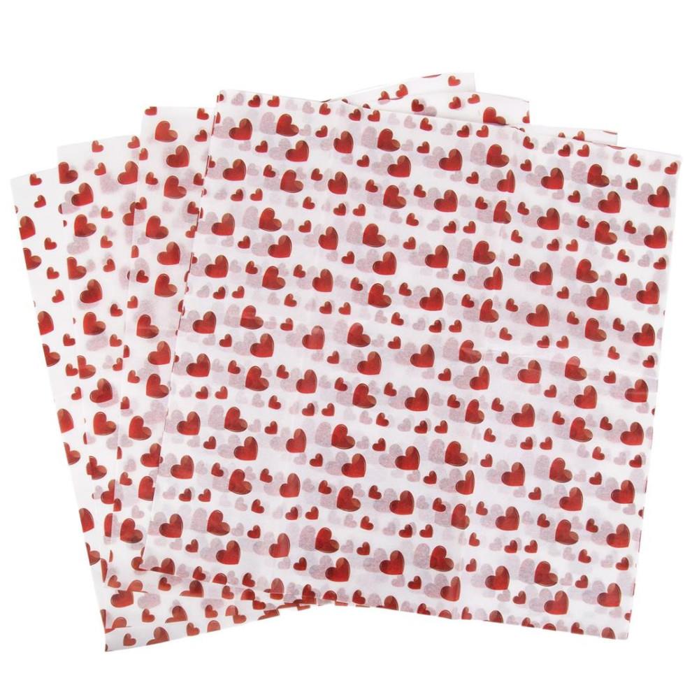 Paper Heart Assortment Paper Trendz Gift Tissue Paper 6pk - Hearts, Assorted – Midoco Art ...