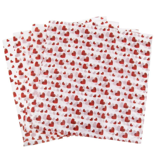 Paper Trendz Gift Tissue Paper 6pk - Hearts, Assorted