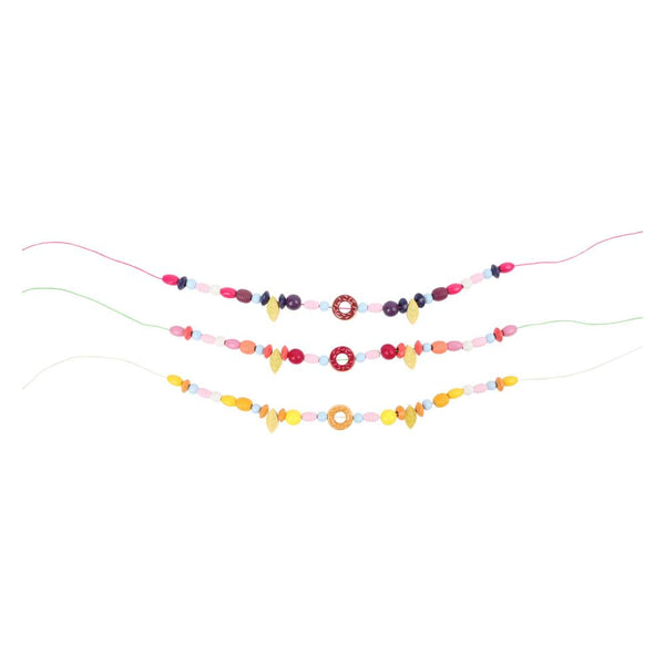 Small Foot Wooden Bead Set - Cupcakes, Assorted