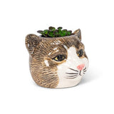 Abbott Planter - Small Tabby Cat