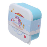 Puckator Stackable Lunch Box Set - Enchanted Rainbows Unicorn