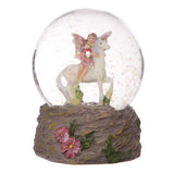 Puckator Snow Globe - Flower Fairy Riding Unicorn, Assorted