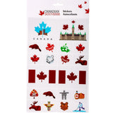 CTG Canadian Souvenir Stickers, Assorted