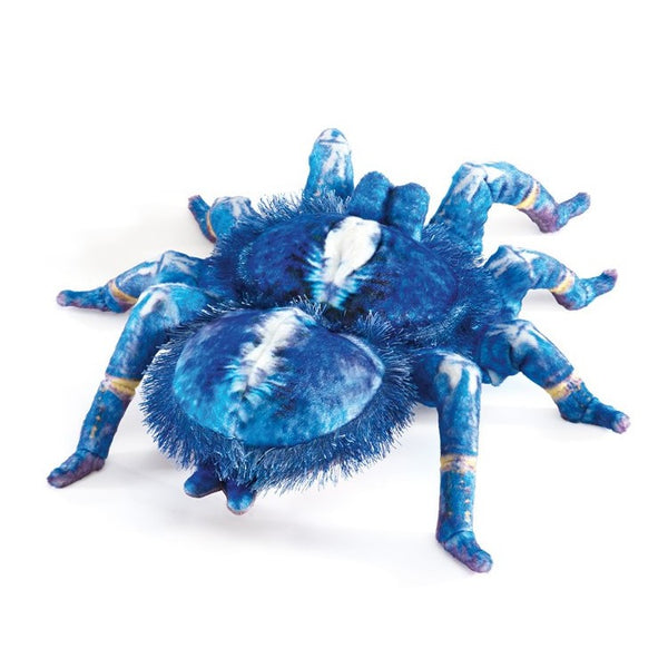 Folkmanis Hand Puppet - Blue Tarantula