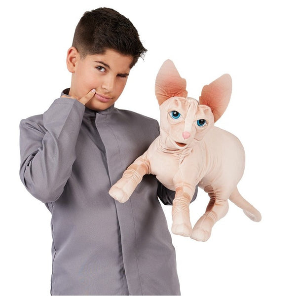 Folkmanis Hand Puppet - Sphynx Cat