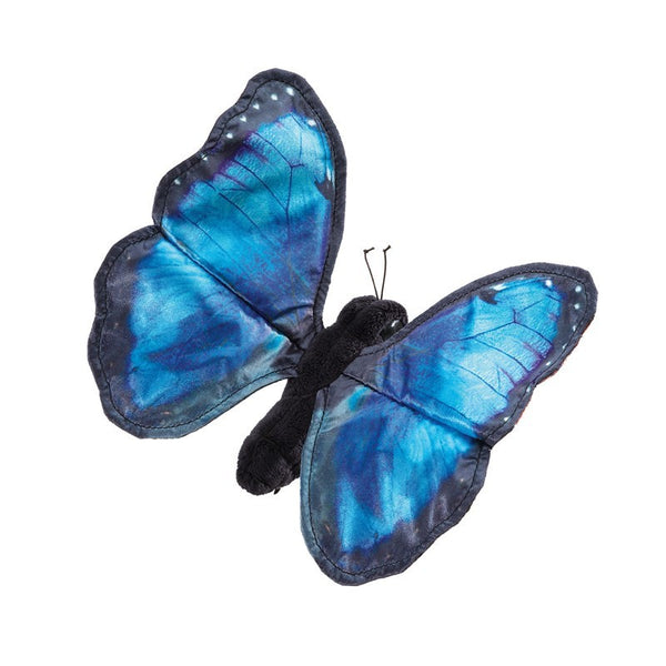 Folkmanis Hand Puppet - Blue Morpho Butterfly