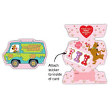 Scooby-Doo: Scooby Snacks Scratch & Sniff Sticker Valentines 28pk