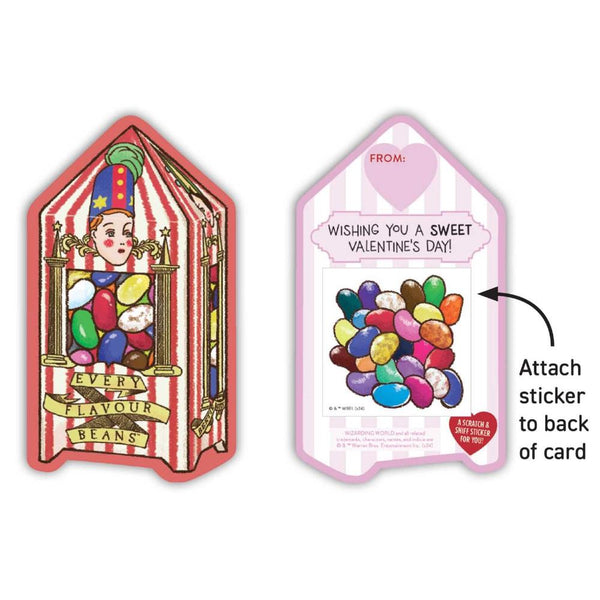 Harry Potter: Honeydukes Scratch & Sniff Sticker Valentines 28pk