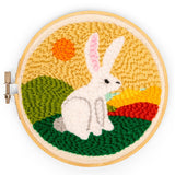 Kikkerland Mini Punch Needle Kit - Hare