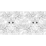 White Star Colouring Book - Relaxing Cats