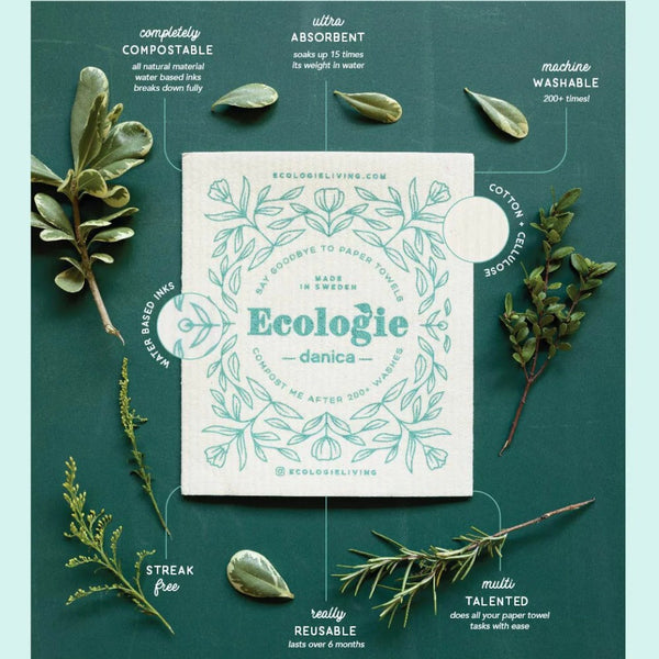 Ecologie Swedish Sponge Cloth - Catbloom