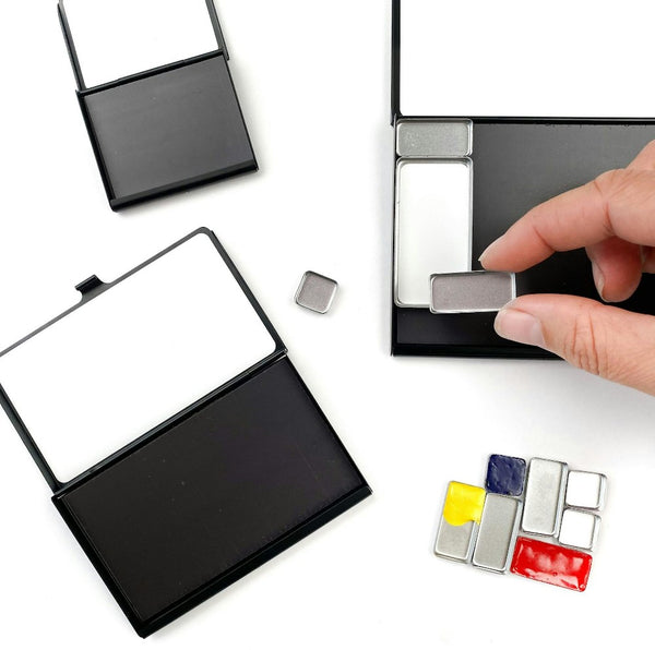 Art Toolkit Watercolour Palette - Pocket Assorted Pan, RED