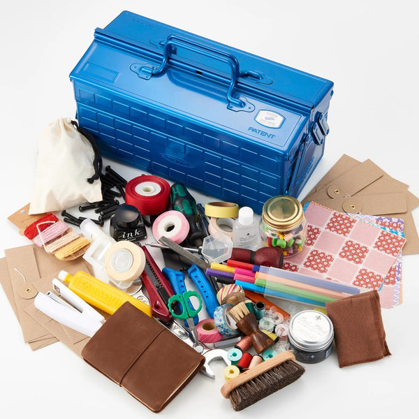 Toyo Steel Cantilever Toolbox ST-350 Antique Green